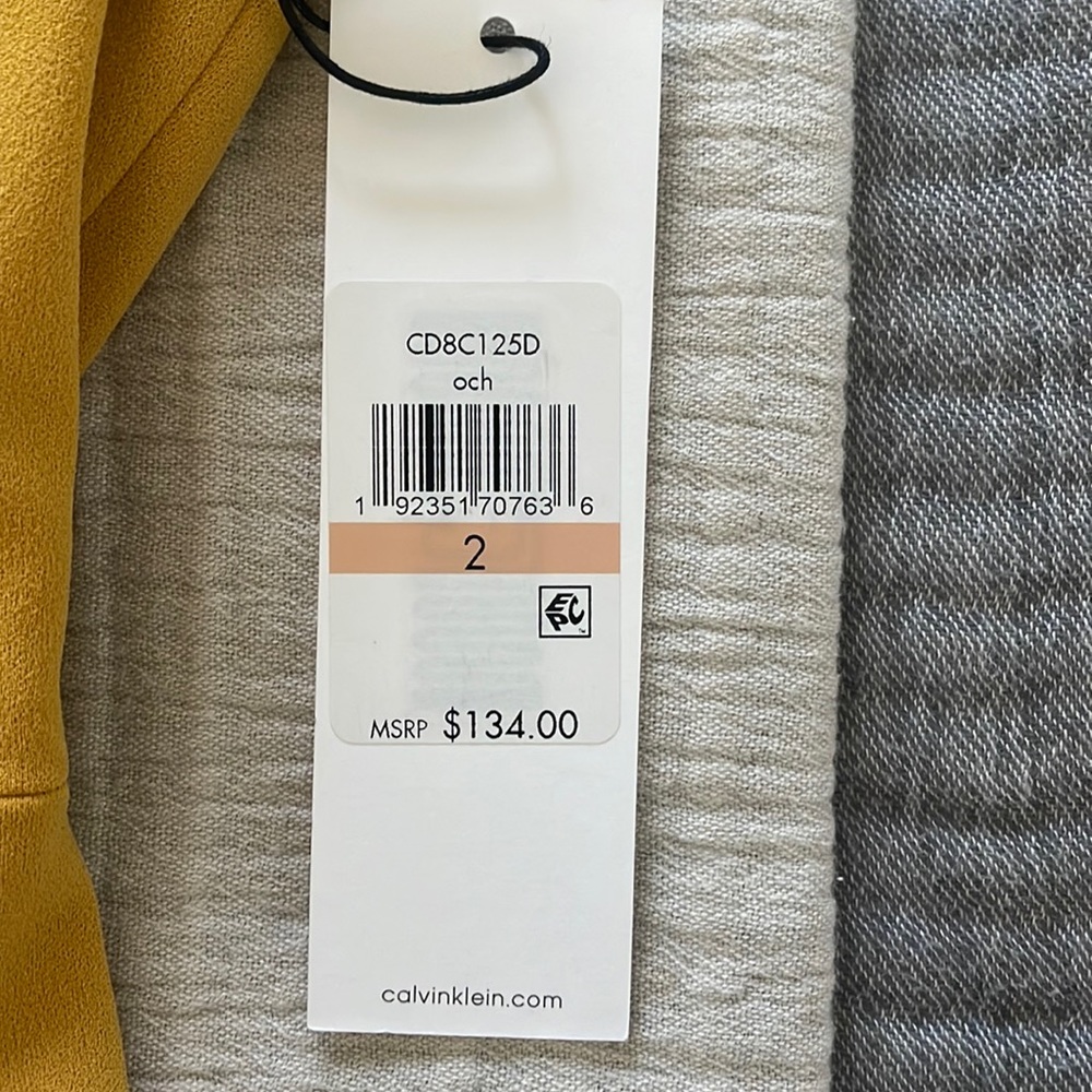 New Calvin Klein dress